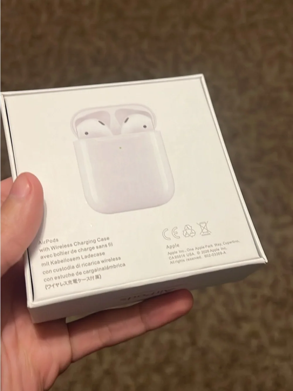 Apple AirPods with Charging Case - White